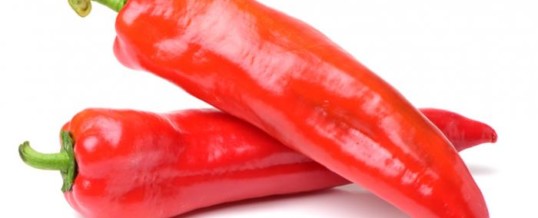 Eating hot red chili peppers may help us live longer